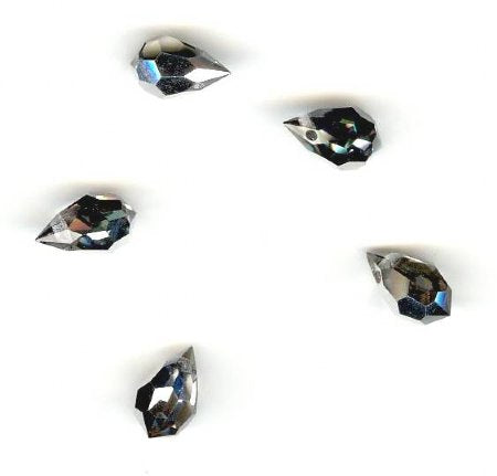 5 10x6mm Preciosa Sahara Half Coat Tear Drops