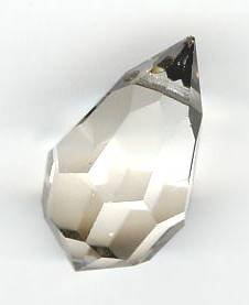 1 12x20mm Preciosa Crystal Velvet Tear Drop