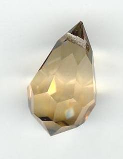 1 12x20mm Preciosa Honey Tear Drop