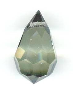 1 12x20mm Preciosa Viridian Tear Drop