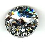 1 10mm Preciosa Aluminum Foil Rivoli Pendant