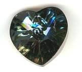 1 10mm Preciosa Aurum Half Coat Heart