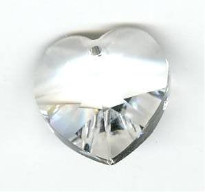 1 18mm Preciosa Crystal Heart