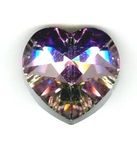1 18mm Preciosa Light Vitrail Heart