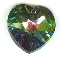 1 18mm Preciosa Medium Vitrail Heart