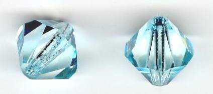 1 12mm Preciosa Light Blue Bicone