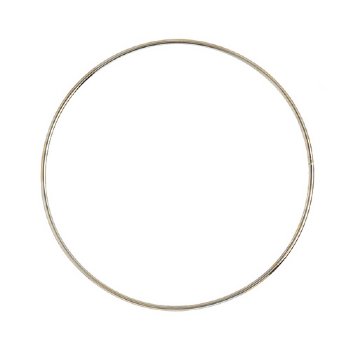 1, 7 Inch (17.8cm) Brass Closed Jump / Dreamcatcher Ring