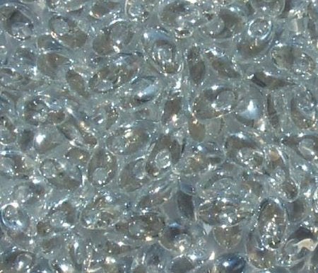 LM0160 - 10 Grams Crystal Lustre 4x7mm Long Miyuki Magatama Drop Beads