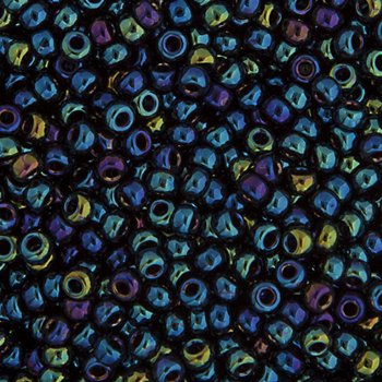 SB6-0452 22g of Opaque Blue Iris 6/0 Miyuki Seed Beads