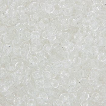 SB6-0131 22g of Transparent Crystal 6/0 Miyuki Seed Beads