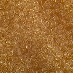 SB6-0132L 22g of Transparent Light Topaz 6/0 Miyuki Seed Beads