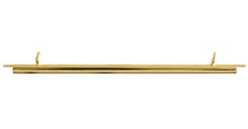 Set of 2, 60mm Miyuki Gold Tube Ends