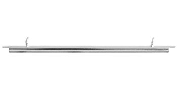 Set of 2, 60mm Miyuki Nickel Tube Ends