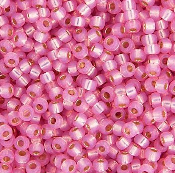 SB11-0555 22g of Rose Alabaster Opal Silverlined 11/0 Miyuki Seed Beads