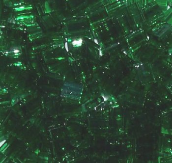TL0146 5.2 Grams Transparent Light Emerald Two Hole Miyuki Tila Beads