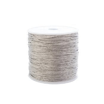 100 Yards of .8mm Grey Knotting Cord