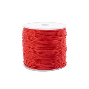 100 Yards of .8mm Red Knotting Cord