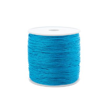 100 Yards of .8mm Turquoise Blue Knotting Cord
