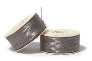 64 Yards of Dark Grey D Nymo Thread