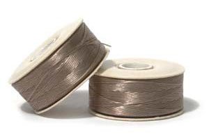 64 Yards of Sand Ash D Nymo Thread