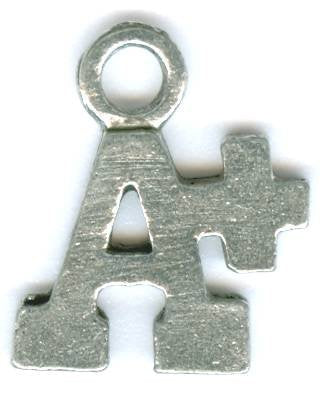 1 15mm Antique Silver A-Plus Pendant