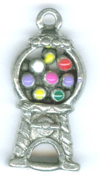 1 23x11 Enamelled Gumball Machine