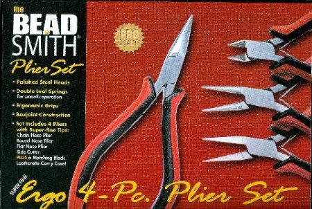 Beadsmith 4-piece Super-Fine Plier Set