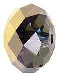 4 6mm Preciosa Aurum Half Coat Bellatrix Beads