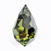 1 12x20mm Preciosa Medium Vitrail Halfcoat Tear Drop