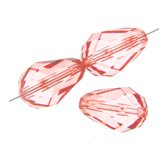 1, 12x8mm Sweet Orange Preciosa Pear Bead
