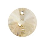 1 14mm Preciosa Honey Rivoli Pendant