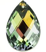 1 39x25mm Medium Vitrail Preciosa Almond Pendant
