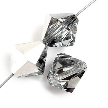 50 4mm Labrador Half Coat Preciosa Bicone Beads