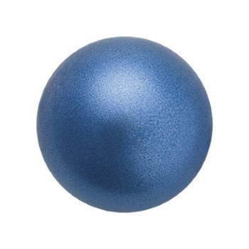 25, 8mm Blue Preciosa Maxima Pearl Beads
