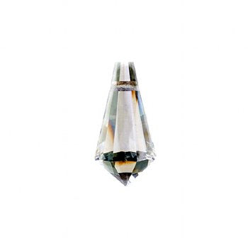 1 9x18mm Preciosa Crystal Valentinite Straight Cut Drop