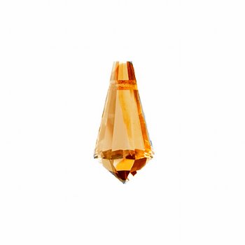 1 9x18mm Preciosa Crystal Venus Straight Cut Drop