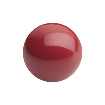 25, 4mm Cranberry Gem Color Preciosa Maxima Pearl Beads