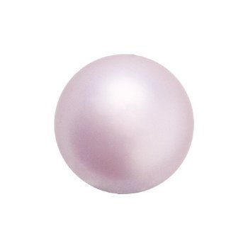 25, 8mm Lavender Preciosa Maxima Pearl Beads