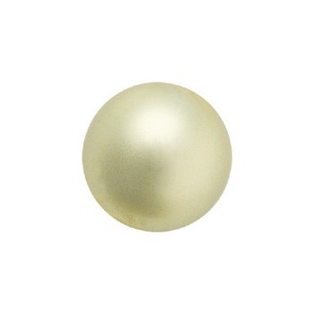 25, 4mm Light Green Preciosa Maxima Pearl Beads