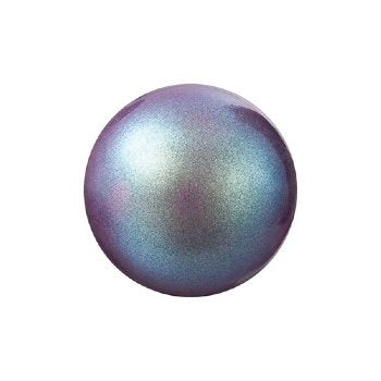 25, 4mm Pearlescent Violet Preciosa Maxima Pearl Beads