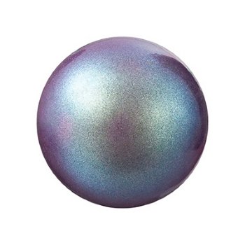 25, 6mm Pearlescent Violet Preciosa Maxima Pearl Beads