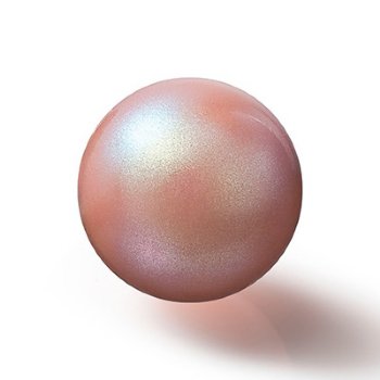25, 8mm Pearlescent Pink Preciosa Maxima Pearl Beads