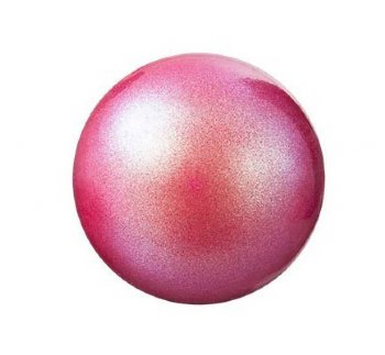 25, 6mm Pearlescent Red Preciosa Maxima Pearl Beads