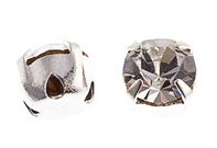 36, ss16 (3.9mm) Preciosa Crystal Rosemontees in Silver Setting