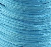 100 Yards of 1.5mm Aqua Blue Mousetail Cord