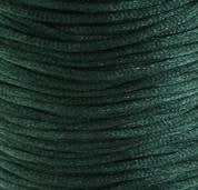 100 Yards of 2mm Dark Hunter Green Rattail Cord