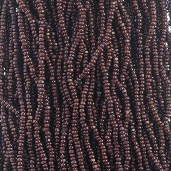 10 Grams 13/0 Charlotte Seed Beads - Opaque Dark Brown