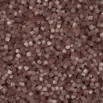 25 Grams of 10/0 Two-Cut Satin Solgel Brown Seed Beads