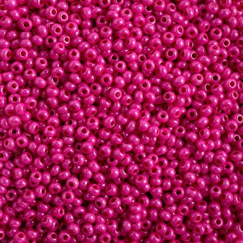 50g 10/0 Opaque Pink Terra Intensive Seed Beads