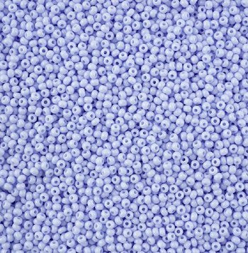 10 Grams 11/0 Charlotte Seed Beads - Opaque Light Violet